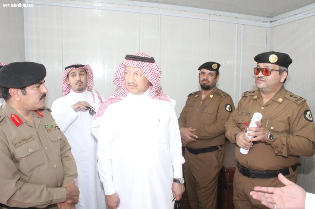 الرويس يتفقد خدمات الاتصالات وتقنية المعلومات بأمن البهيتة