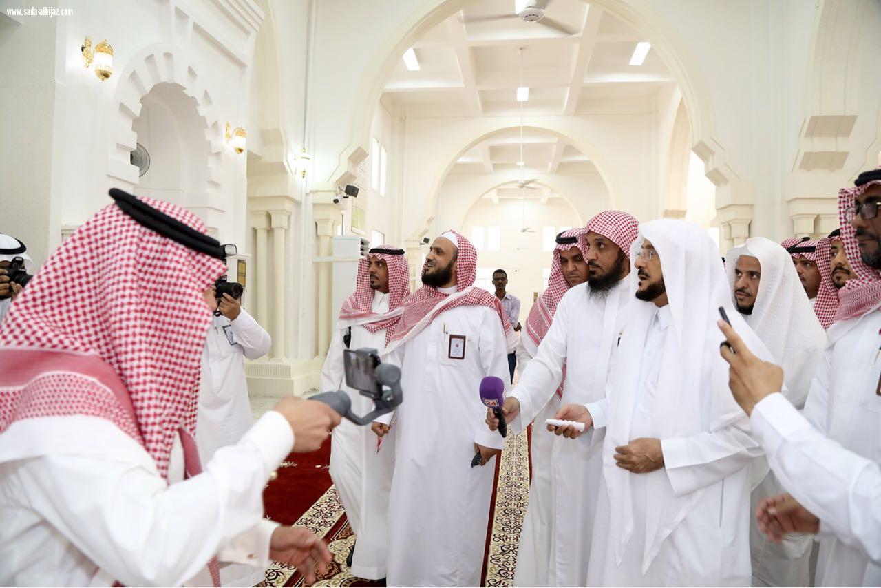 جولة مع وزير الشؤون الإسلامية على آخر استعدادات الوزارة ويدشن عددا من المشروعات في مساجد المشاعر المقدسة