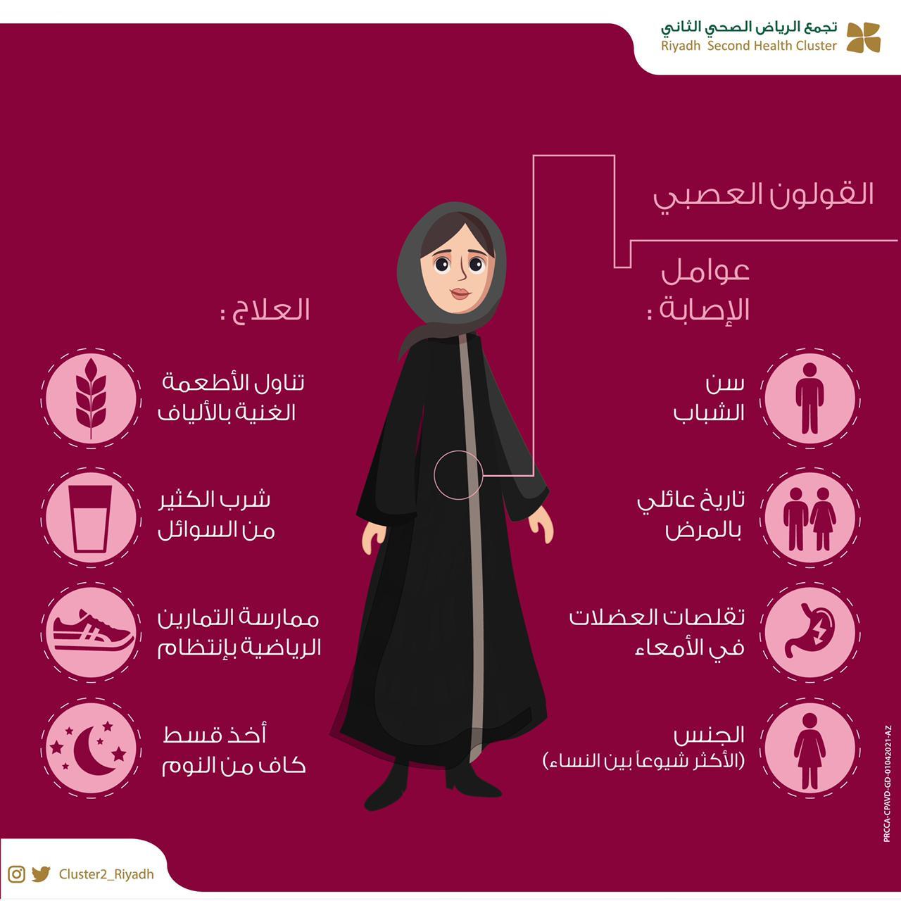 التجمع : يحذر من الأعراض المصاحبة للقولون العصبي