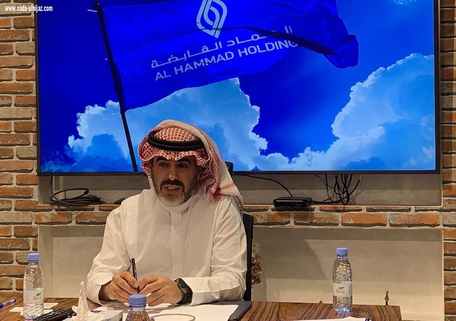 بدر الحماد  المرشح لرئاسة نادي الهلال يعقد مؤتمرا صحفيا