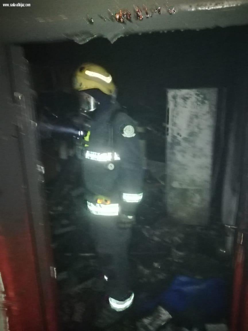 اختناق 4 أطفال في حريق منزل بمحافظة العلا.