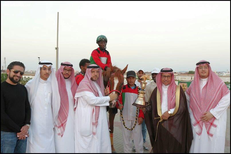 الفرس الحديدية راعبية مكة  لأبناء الشريف هزاع بن شاكر العبدلي تنتزع كأس وزارة المالية