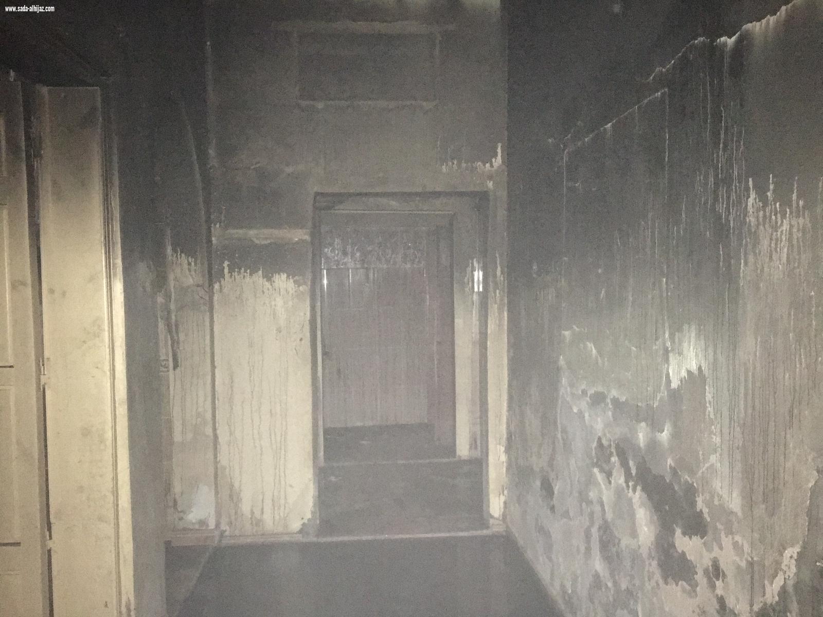 تعرض أربع  مواطنين  للاختناق  في حادث حريق نشب في شقة بمحافظة ينبع