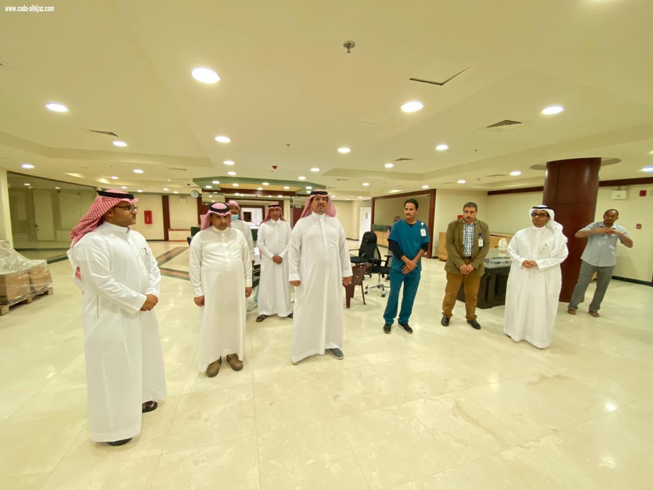 محافظ بلقرن يتفقد سير العمل في تجهيزات مستشفى سبت العلاية الجديد