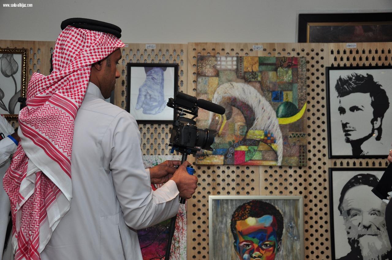 تحت إشراف الجمعية السعودية للثقافة والفنون يفتتح الإعلام الواعي معرض الليوان في المدينة المنورة ..