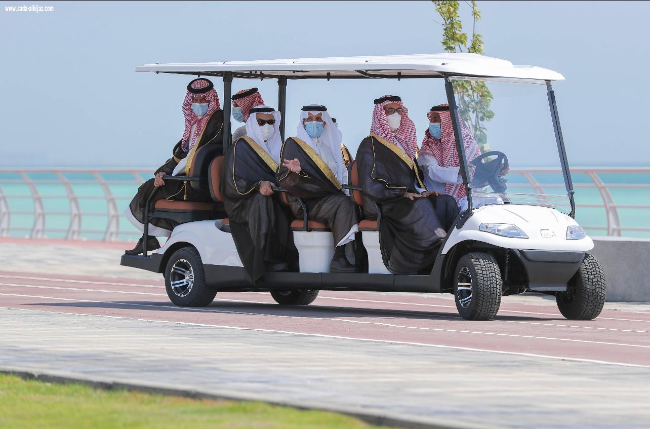 أمير الشرقية يدشن الواجهة البحرية بحي السيف بالدمام