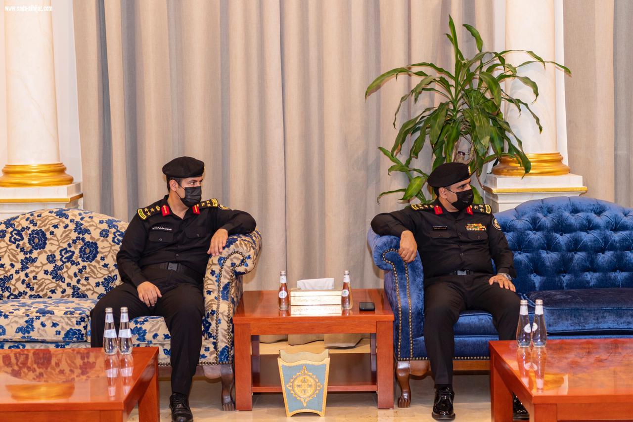 سمو أمير منطقة الجوف يلتقي بمدير الإدارة العامة لدوريات الأمن