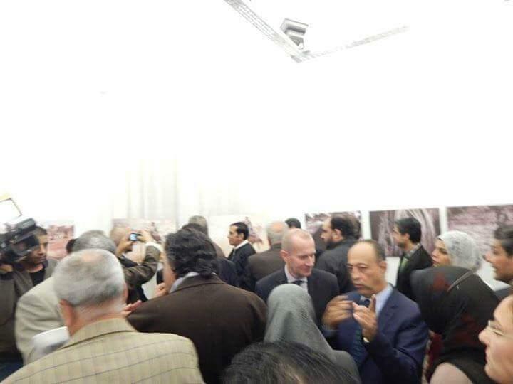 افتتاح وتوثيق (معرض المرماح) الفوتوغرافي بالقاهرة   