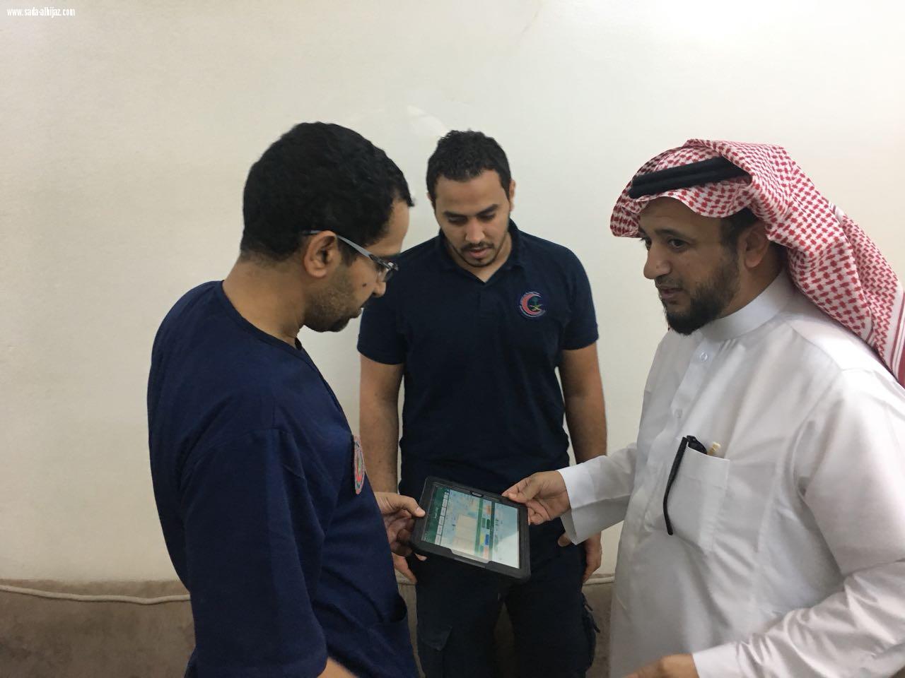 الدكتور أحمد السلامة في زيارة تفقدية للمراكز الإسعافية