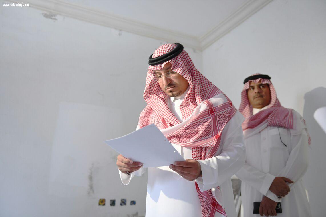 نائب امير  عسير يتفقد مشروع تطوير فندق إنتركونتننتال بالسودة
