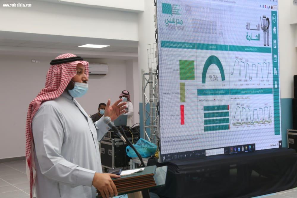 محافظ صبيا يطلع على المشاريع التعليمية والمدرسية وانجازات منصة مدرستي