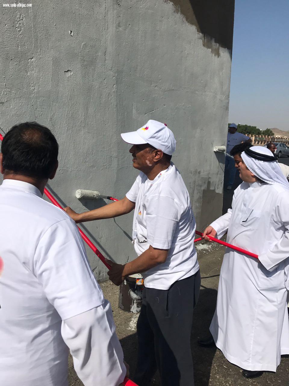 إنطلاق أعمال الفريق التطوعي بإتصالات منطقة مكة بمشاركة امانة العاصمة المقدسة 