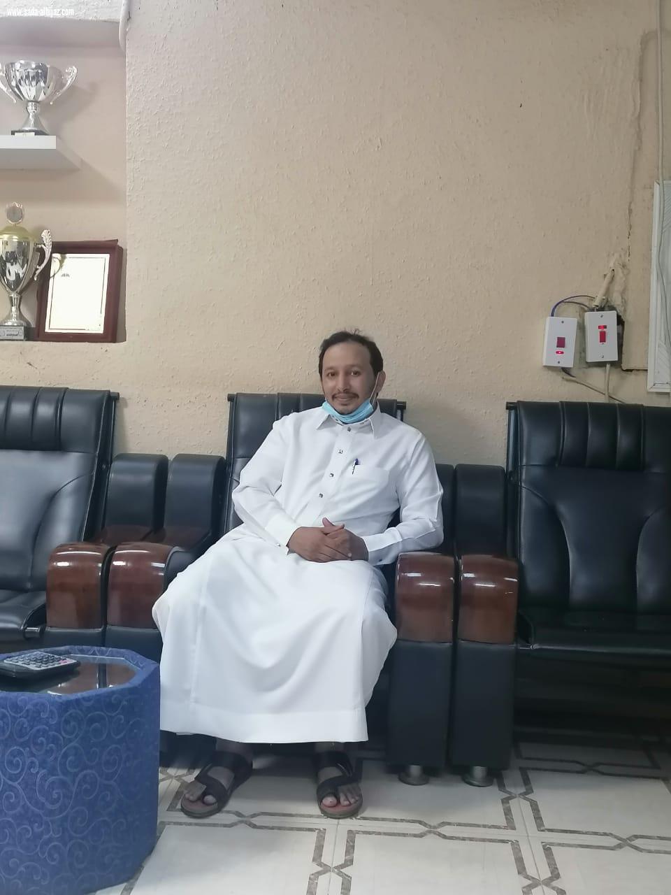 رئيس النادي في زيارة لرئيس فريق الكواكب الرفاعي 