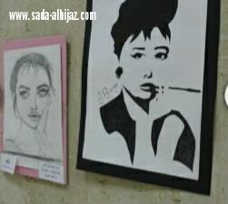 طالبات الإحتياجات الخاصة  بجامعة الطائف  يبدآن فنياً 