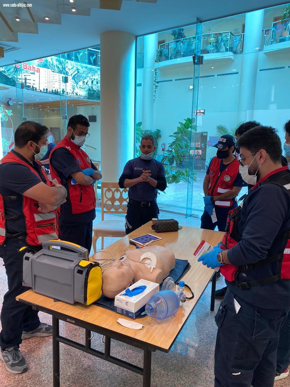الهلال الاحمر بالباحة يستهدف 60٪ من منسوبي الميدان بدورات مكثفه تخصصية خلال اسبوعين