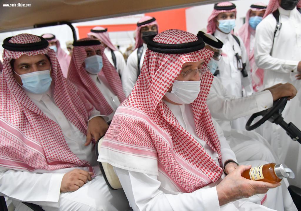 سمو أمير منطقة جازان يدشن فعاليات  مهرجان عسل جازان  السادس
