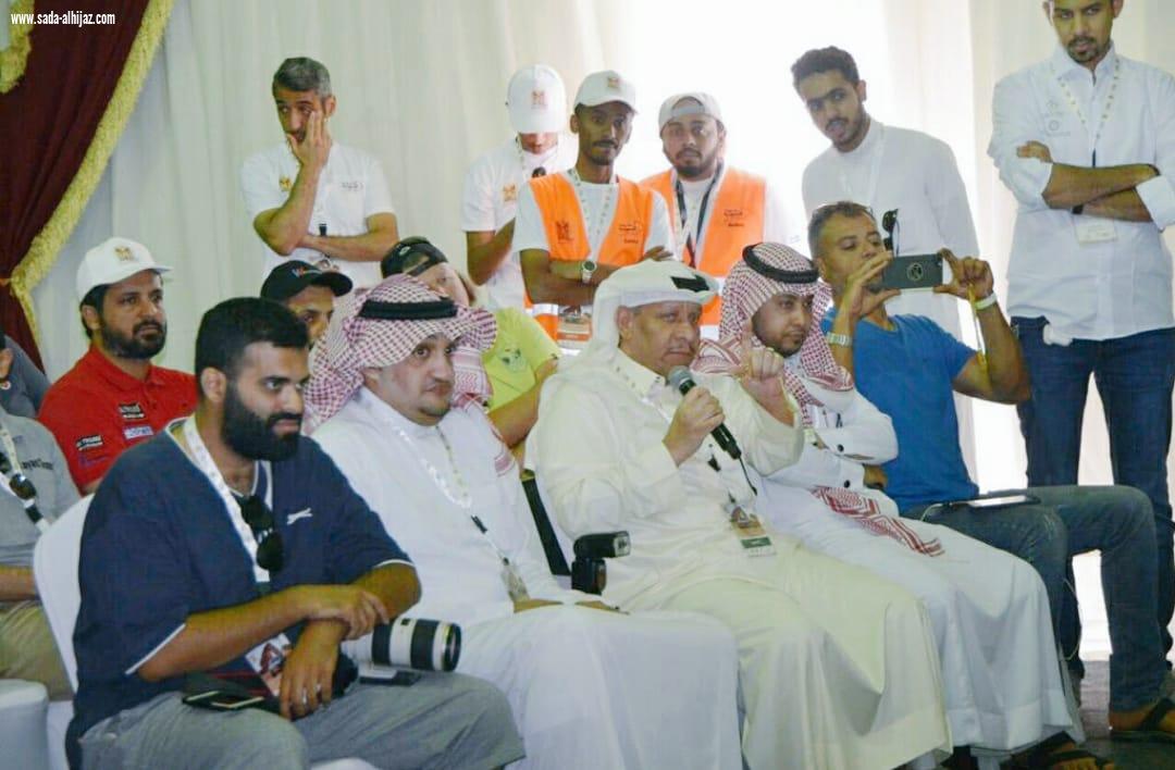 مع نهاية رالي العلا نيوم مؤسس مجموعة إعلاميو وإعلاميات العلا يقدم الشكر لمنظمي السباق وأبطاله