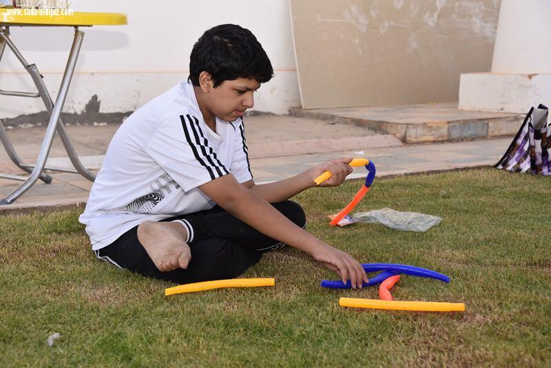 مدرسة الإمام عاصم في ضيافة نادي الجوف