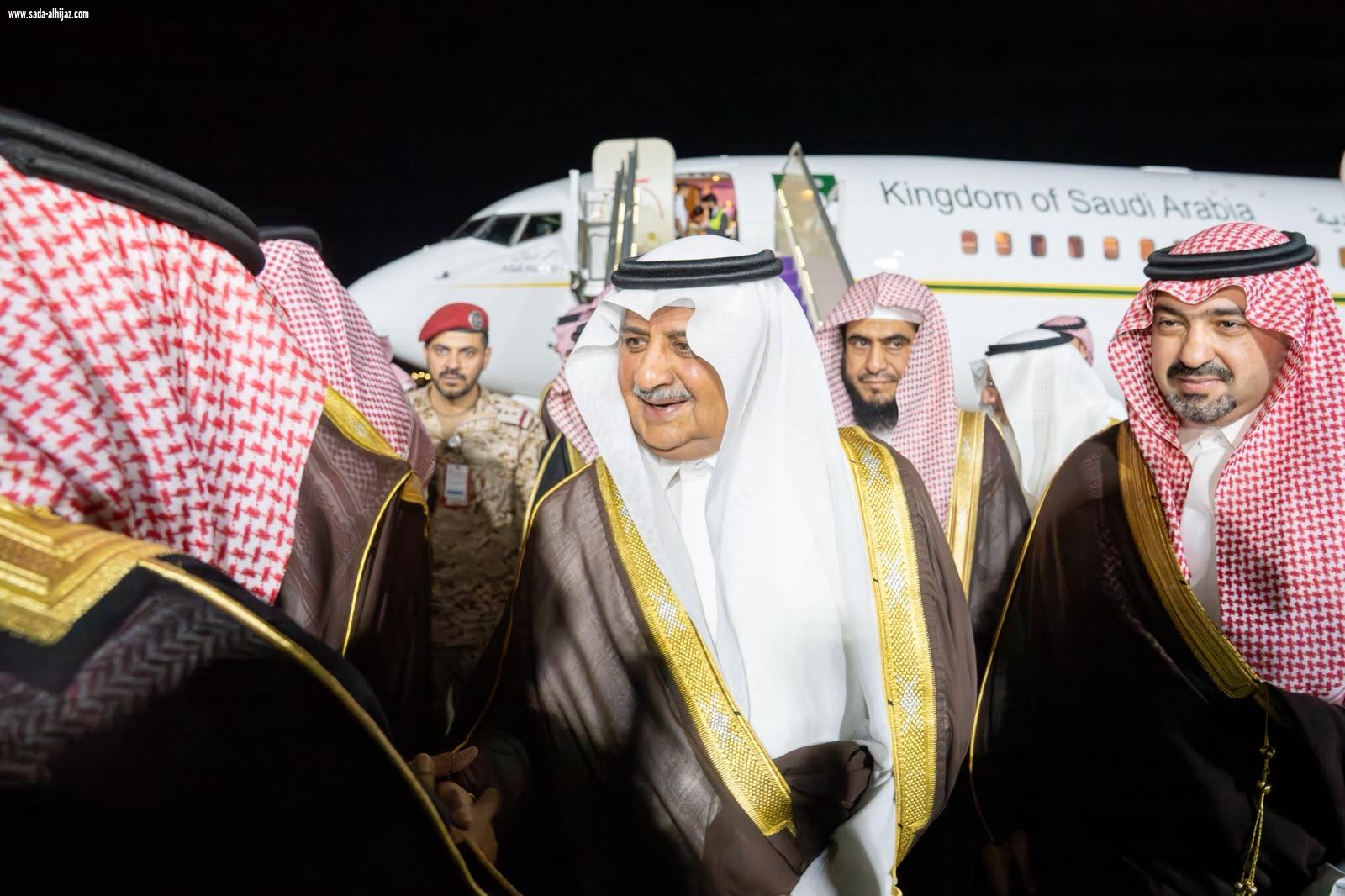 الأمير فهد بن سلطان يصل إلى تبوك