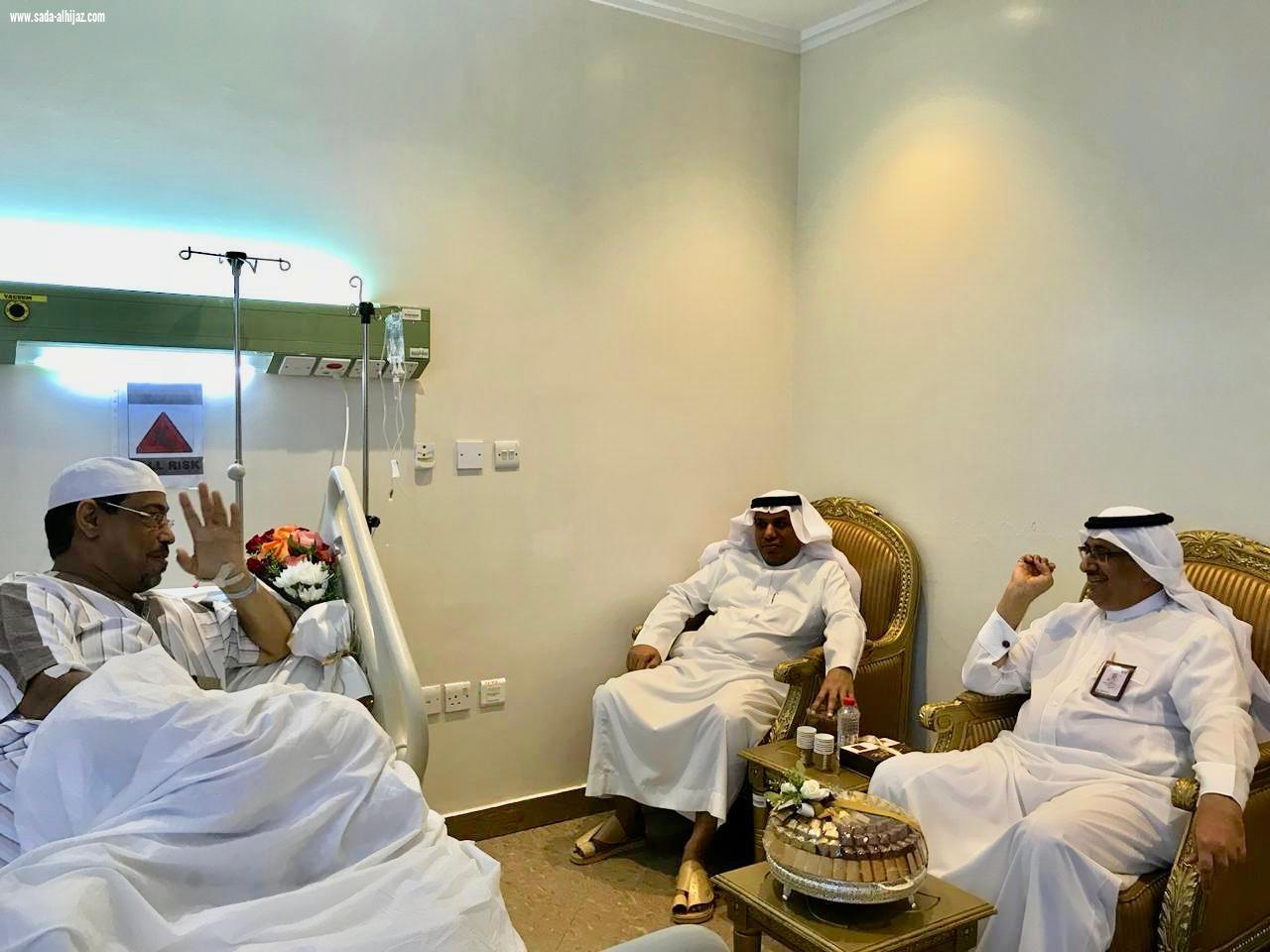 وكيل أمارة جازان يطمئن على صحة الجبيلي
