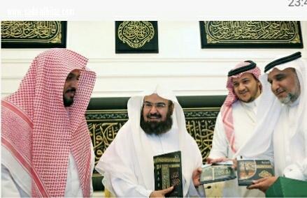 السديس يتفقد مجمع كسوة الكعبة المشرفة 