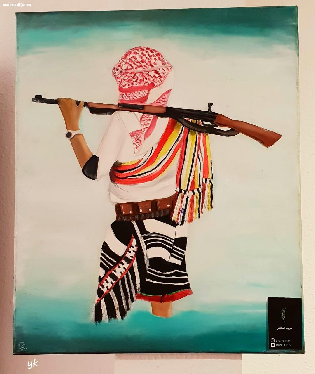 بالصورتشكيليات الداير ينثرن إبداعهن بالجنادرية