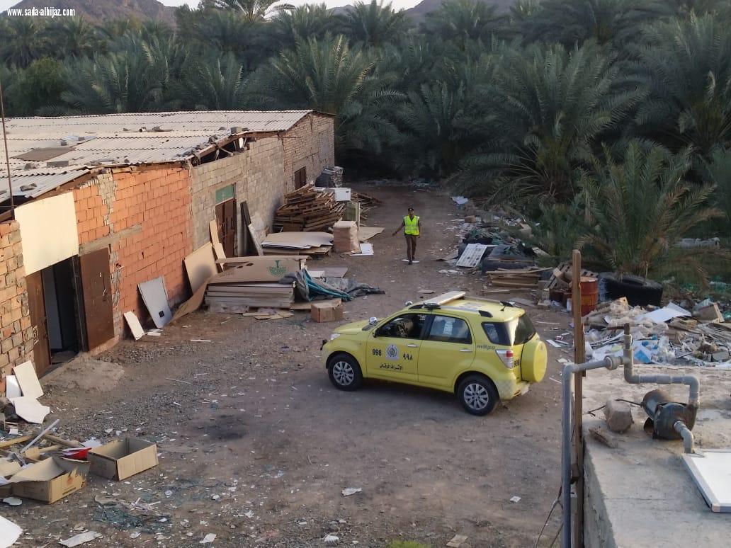 مدني المدينة ‏ينفذ جولات تفتيشية لفرق الاشراف الوقائي على بعض المستودعات .