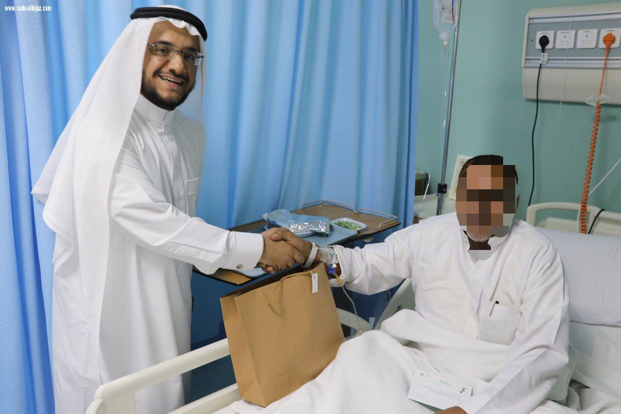 إدارة مستشفى الملك فهد بالمدينة تعايد المرضى المنومين ..