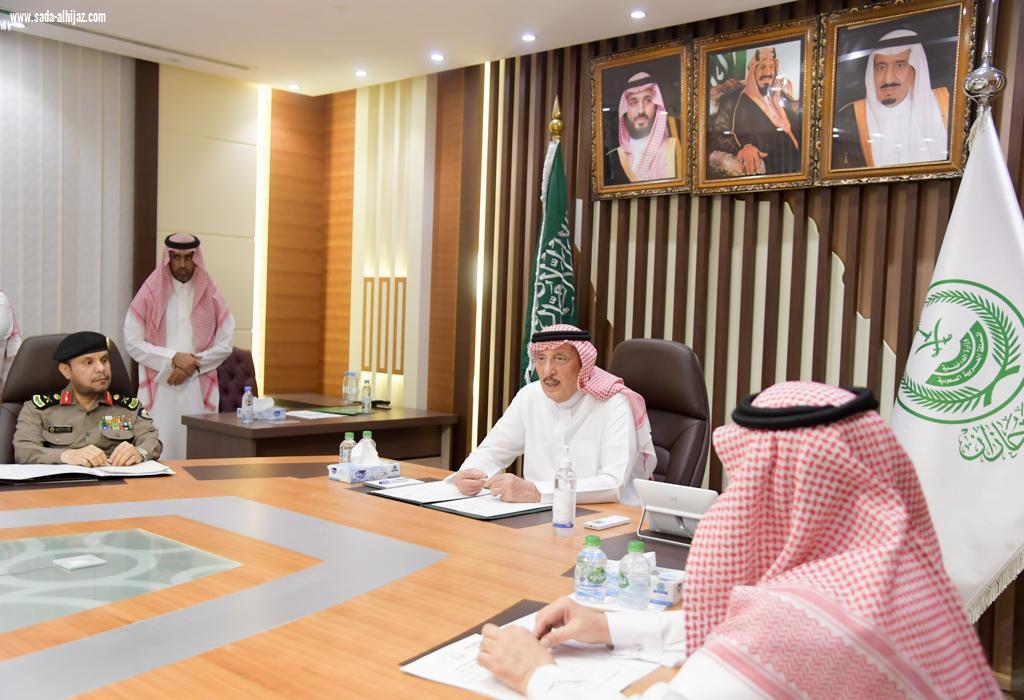 سمو أمير منطقة جازان يطلع عن بعد عبر  الاتصال المرئي- على أعمال شركة أرامكو بالمنطقة والإجراءات الوقائية المنفذة  