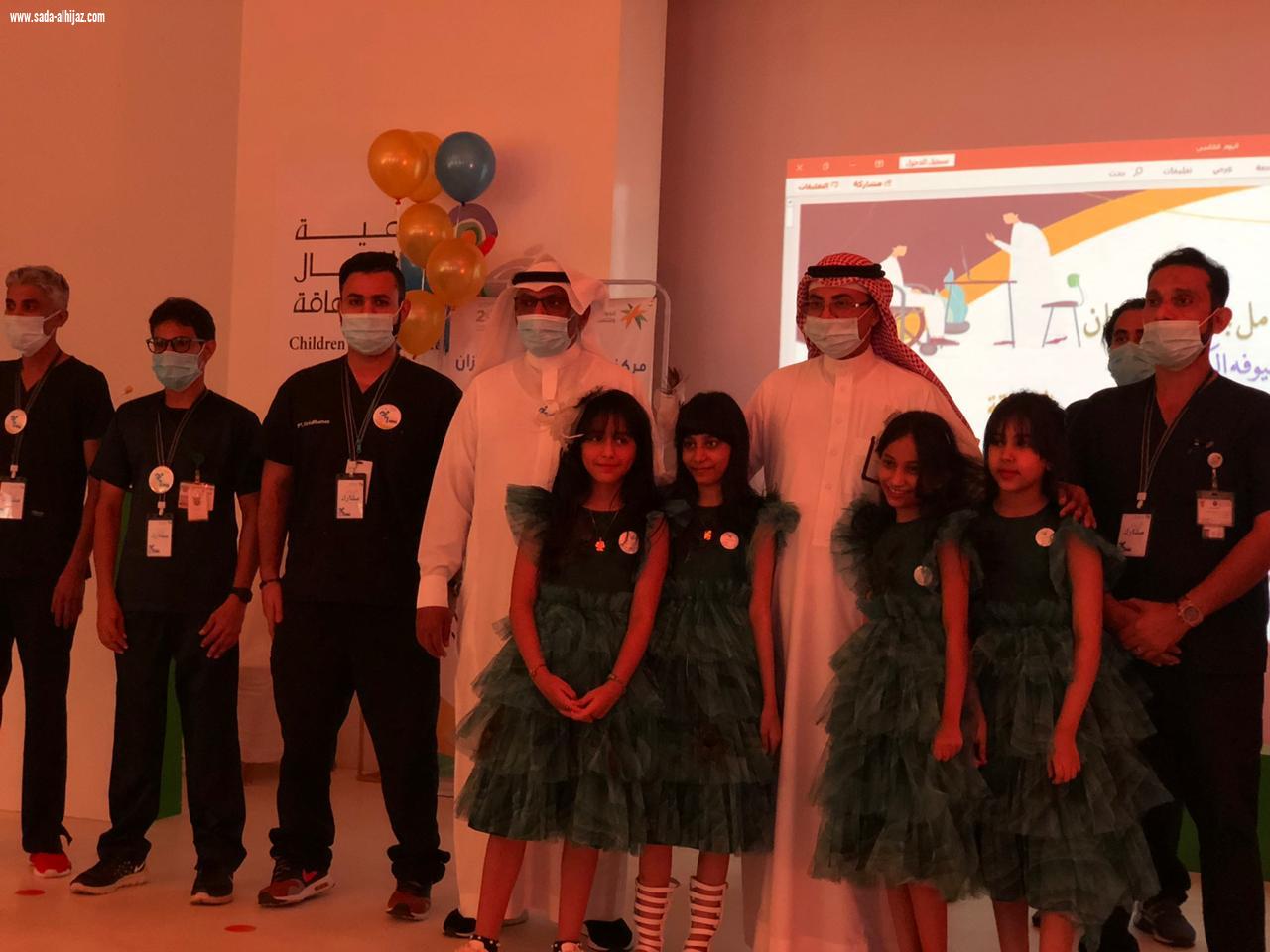 مركز التأهيل الشامل بجازان يحتفل باليوم العالمي للأشخاص ذوي الإعاقة 