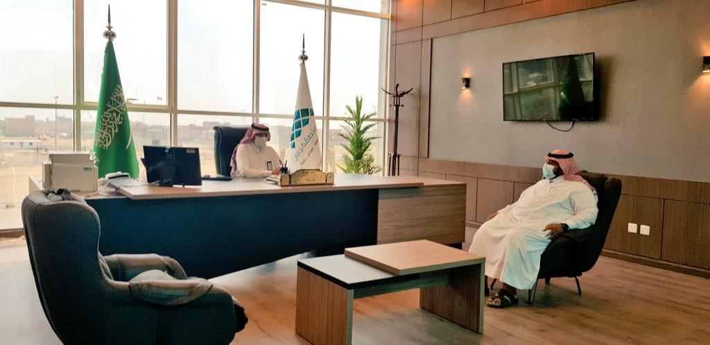 رئيس بلدية صامطة يستقبل مدير مكتب التعليم في المحافظة