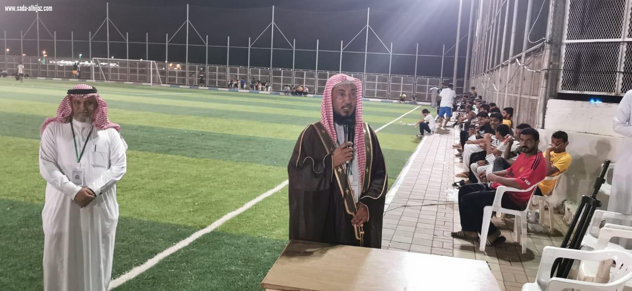 العواف محافظ محافظة الطوال المكلف يرعى نهائي دورة الحد الجنوبي الاولى