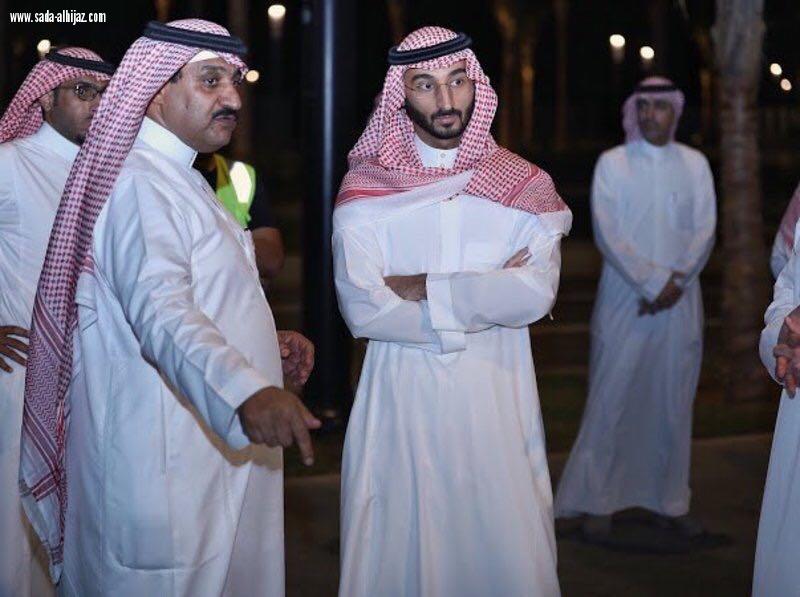 نائب أمير مكة يقف على أعمال تطوير الكورنيش الشمالي لمدينة جدة