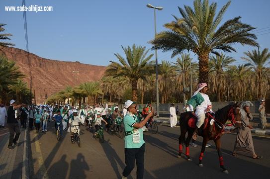 صور مشرقة وملامح بهيجة من احتفالات محافظة العلا بذكرى الوطن ال89