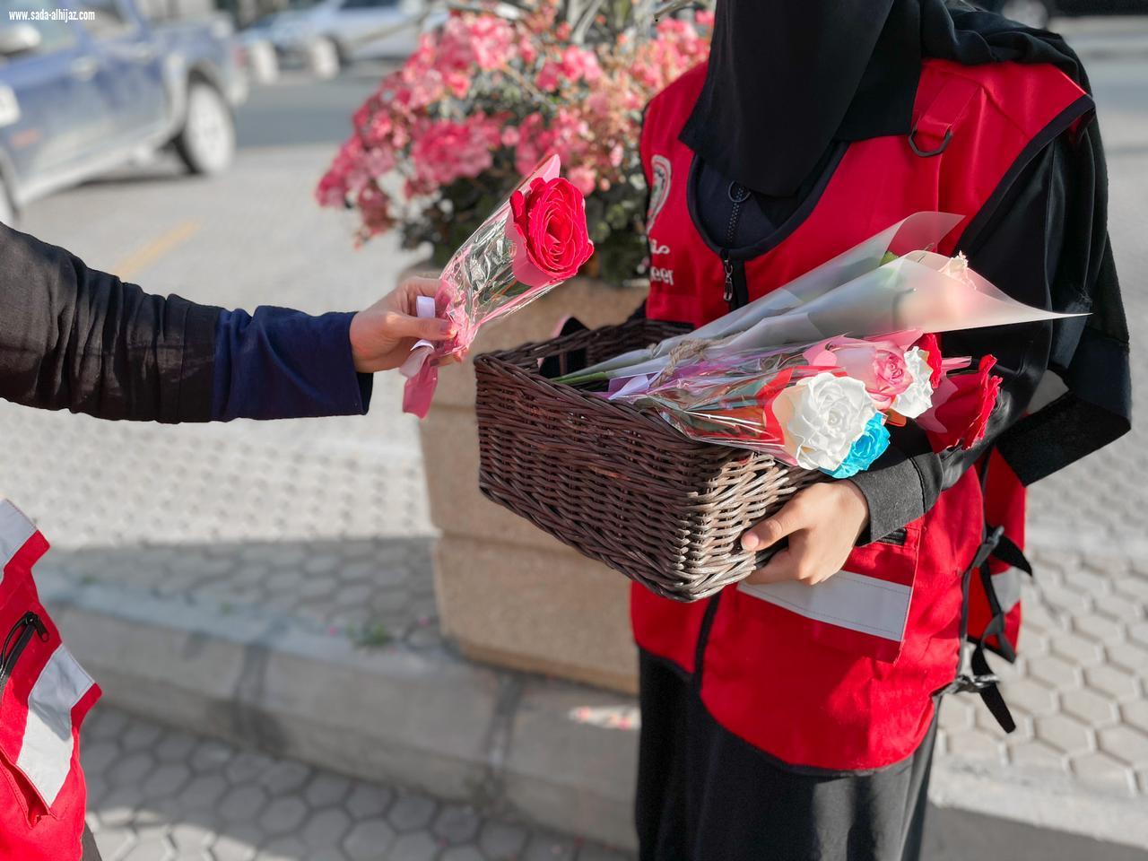 فريق التطوع بمنطقة الباحة ينظم مبادرة عنوانها بروح العطاء نحن بكم نفخر