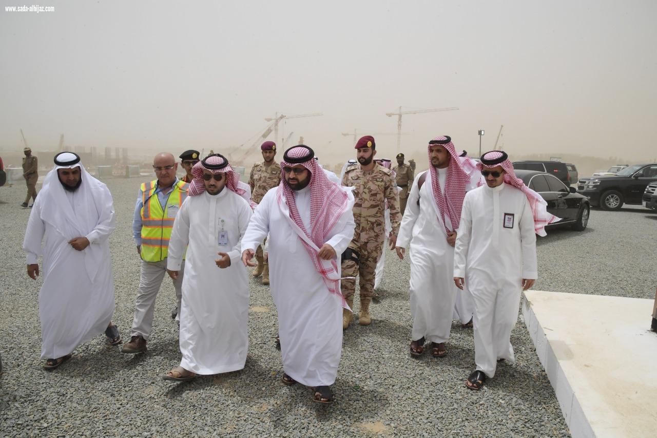 سمو نائب أمير منطقة جازان يتفقد سير العمل بمشروع إسكان الصفوة جاردن