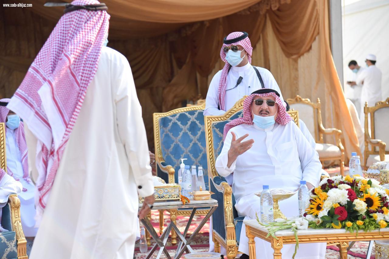 الشيخ موسى محسن مشرقي يهنئ سمو ولي العهد بنجاح العملية الجراحية