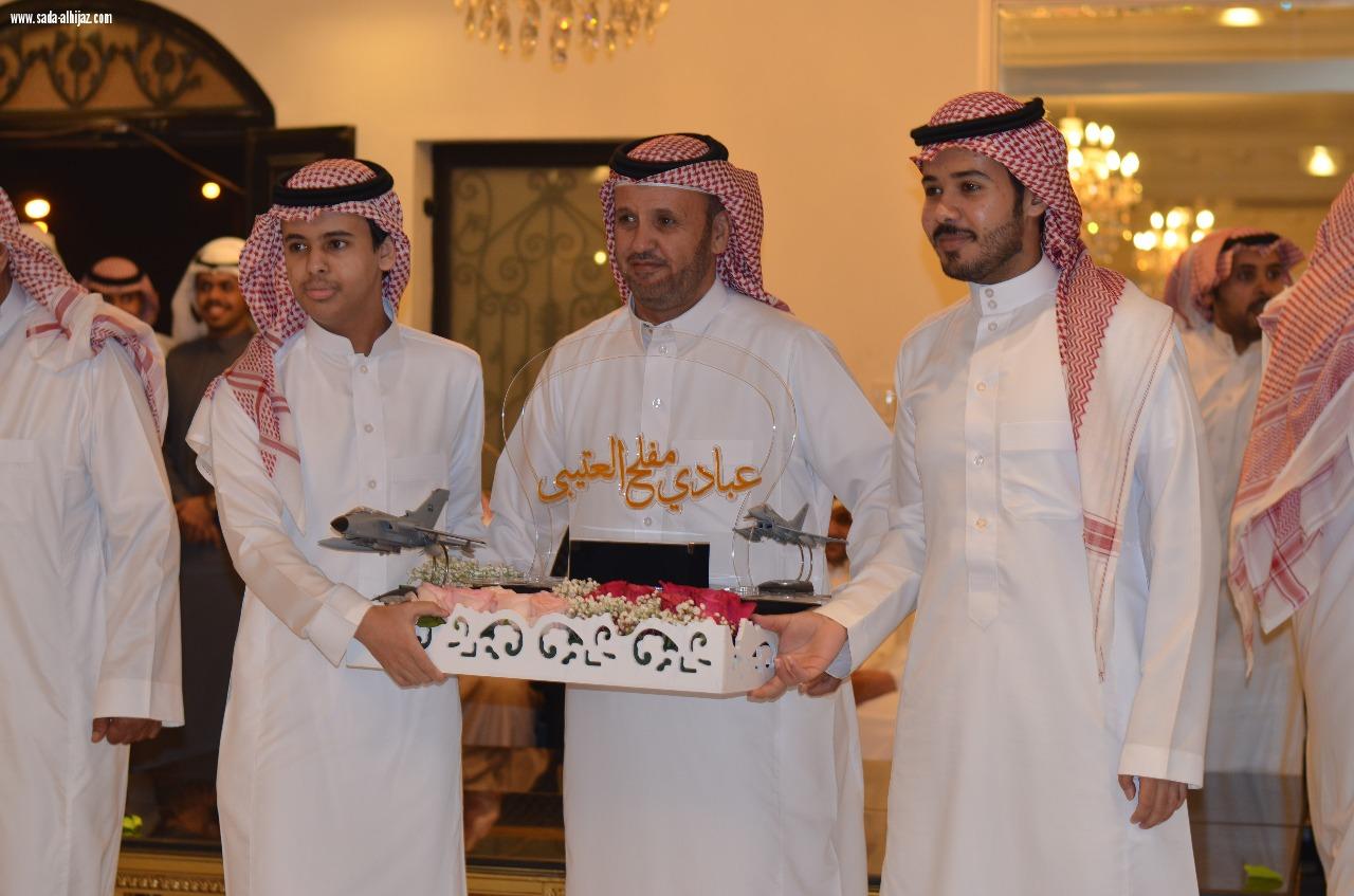 قبيلة الثبته من عتيبه  تحتفل بالعميد  عبادي بن مفلح بمناسبة تقاعده 