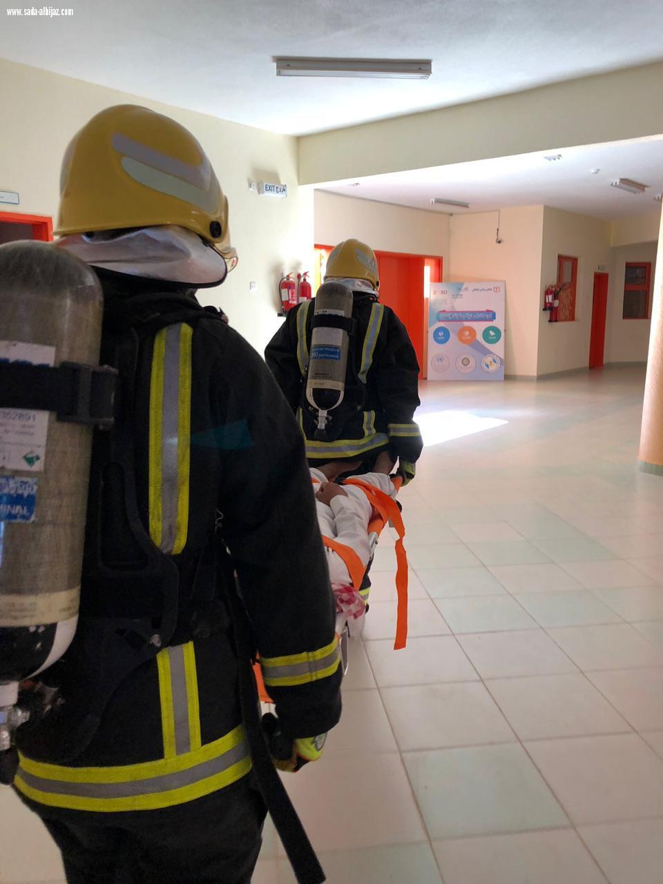 مدني العيص ينفذ فرضية في ثانوية السلطان الغزنوي