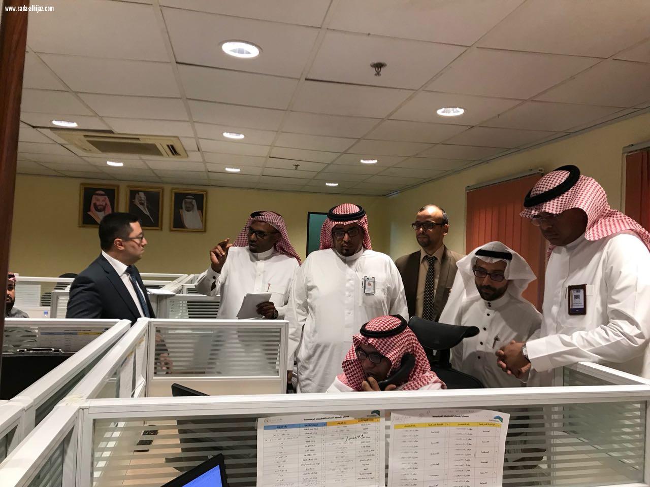 خدمة العملاء بأمانة مكة تستقبل وفد امانة جدة 