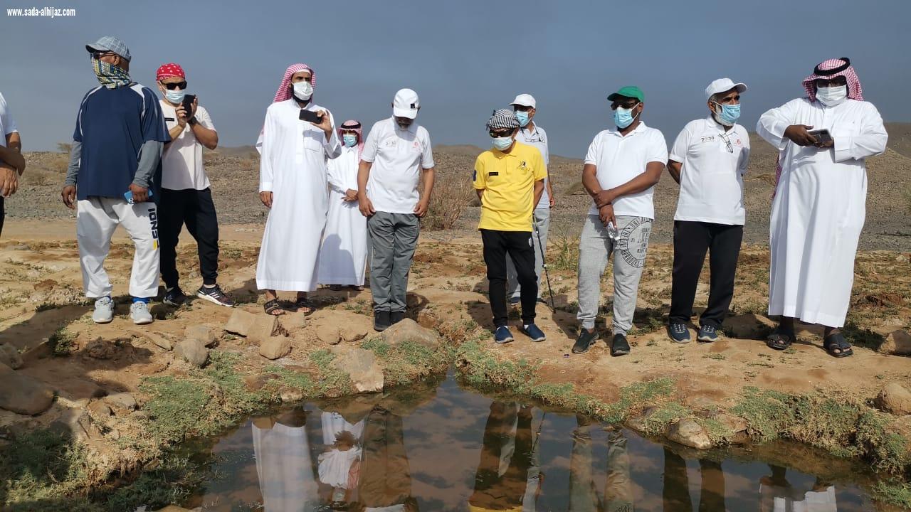 *على طول ٤٠ كلم ولمدة ٥ ساعات  اعضاء الرحلةالعسفانية يقتفون التأريخ والاثار*
