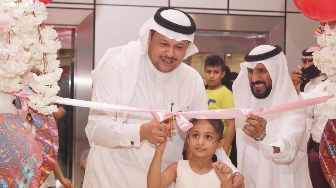 افتتاح معرض ليالي الخير الاول بالراشد مول للاسر المنتجة