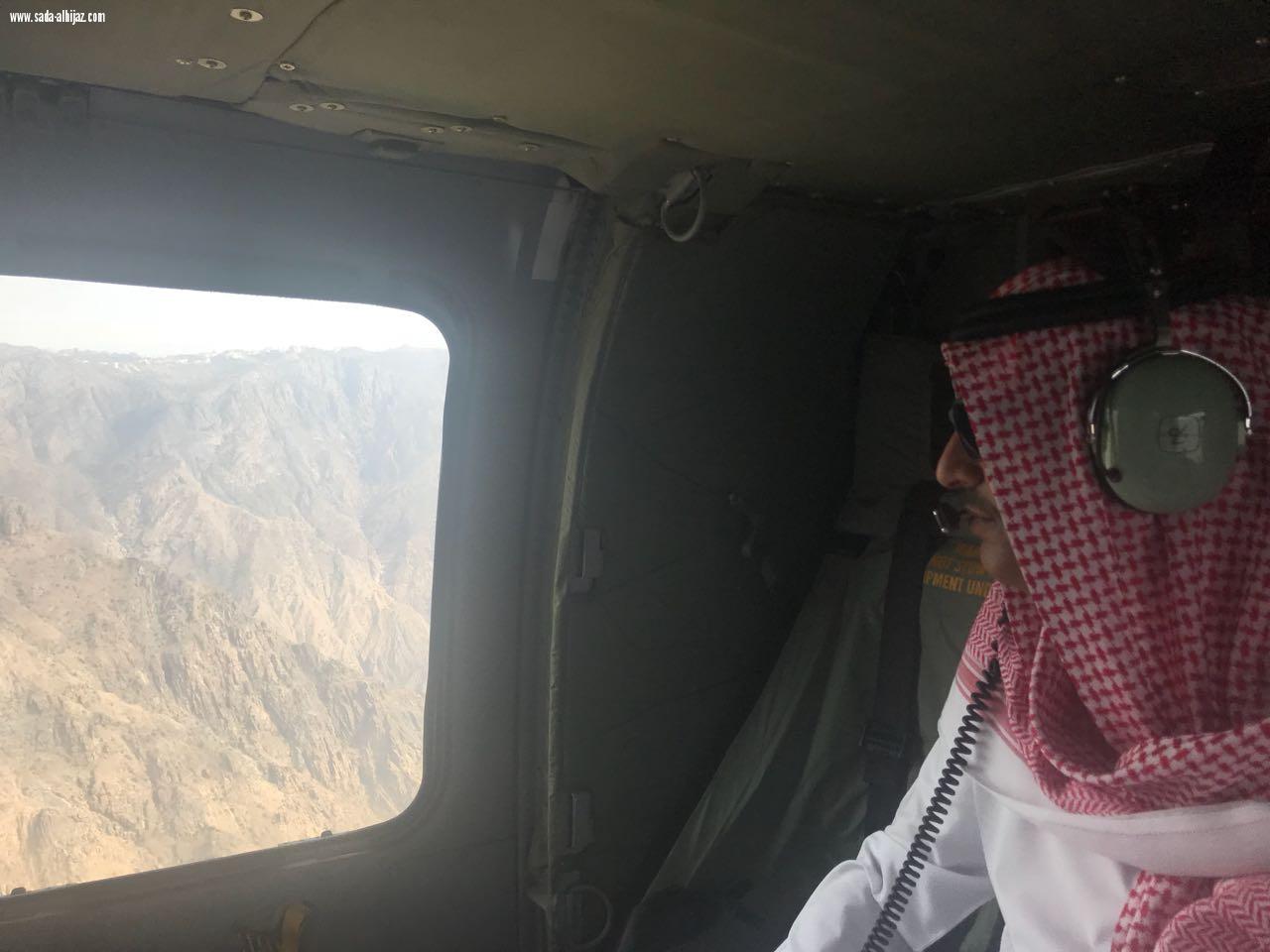 سمو امير الباحة يزور محافظتي الحجرة وقلوة في القطاع التهامي