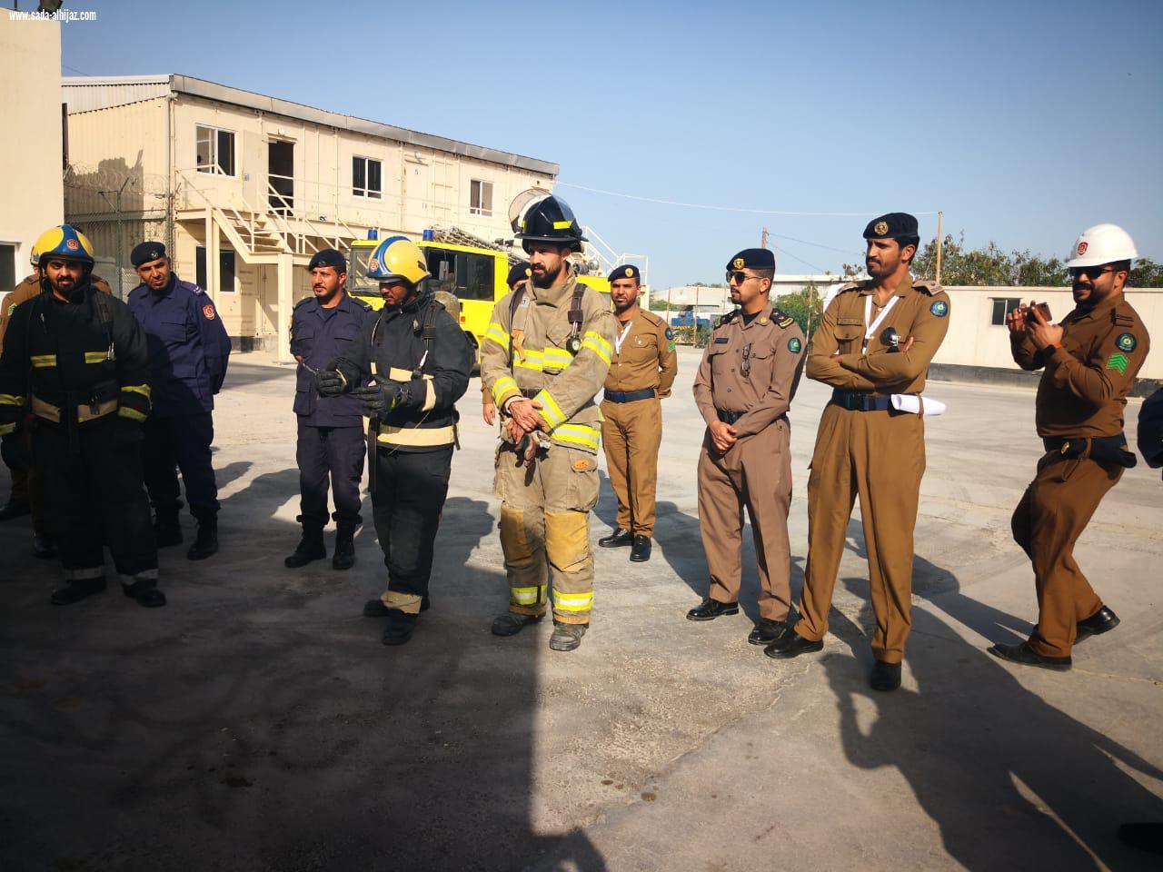 اختتام المؤتمر الدولي الثاني للإطفاء بتمرين مشترك