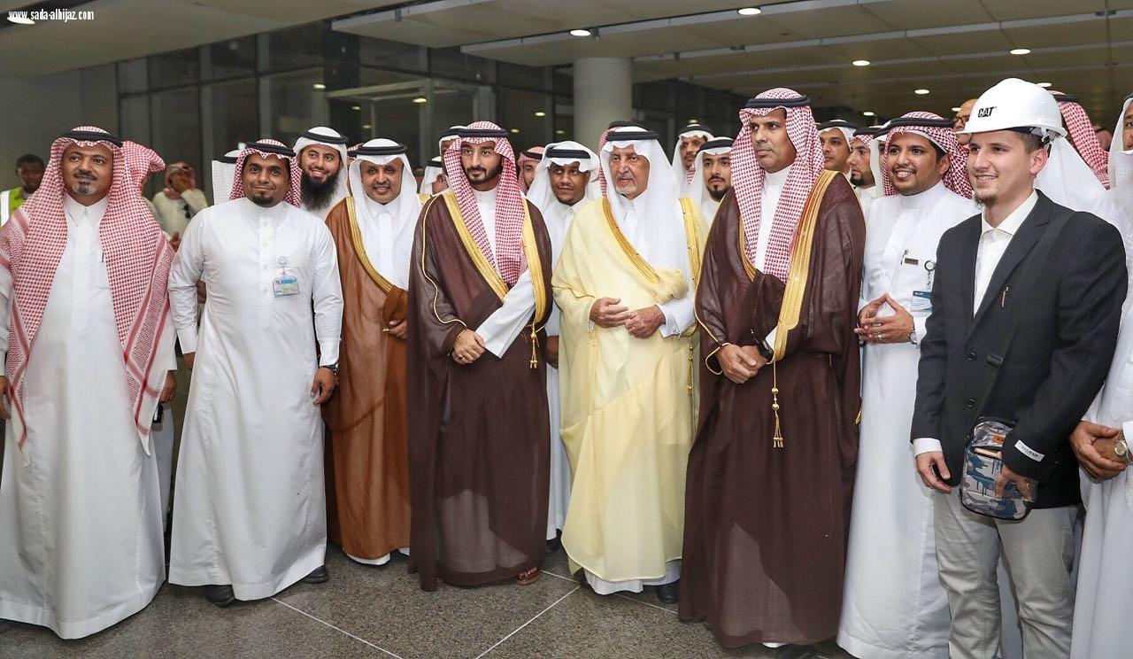 أمير مكة يهنأ خادم الحرمين على ماتحقق من إنجاز في قطار الحرمين الذي سيخدم الحجاج والمعتمرين وسكان الوطن الغالي