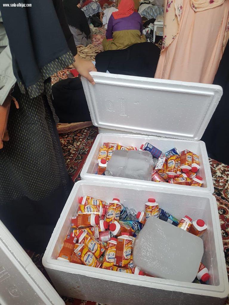 متابعة وجبات تغذية حجاج تركيا ولا مخلفات 