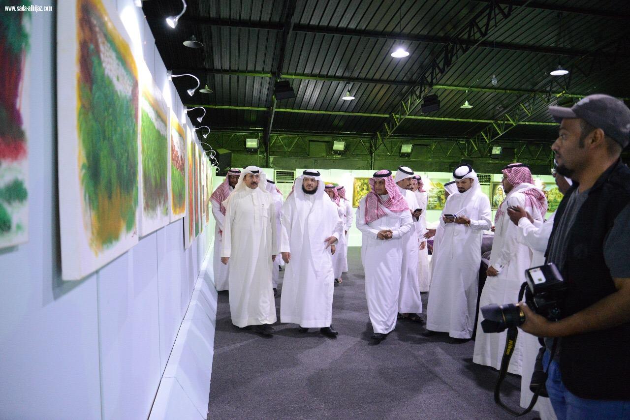 ثلاث فنانات في المعرض التشكيلي المشترك بالطائف