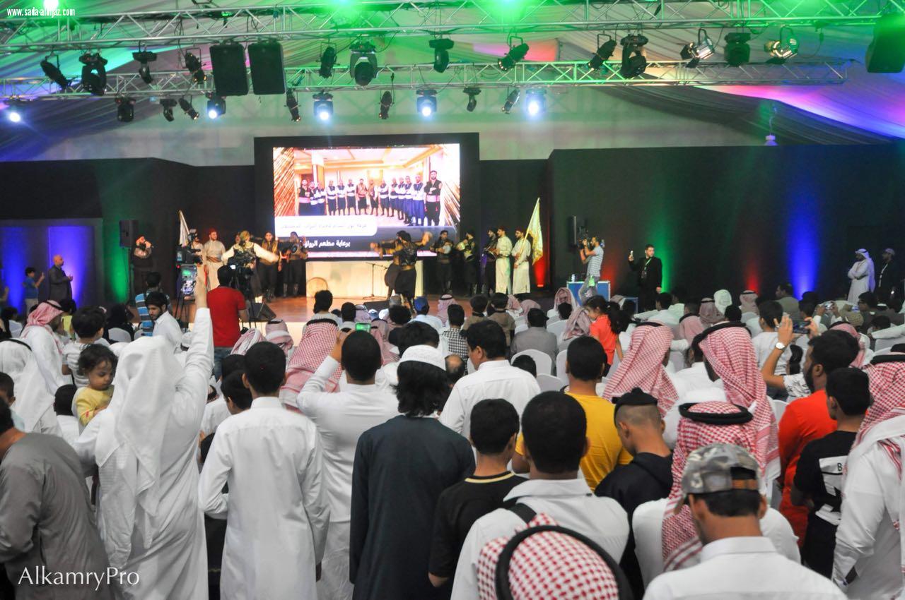 خيمة تعاكظ  محطة هامة لزوار سوق عكاظ