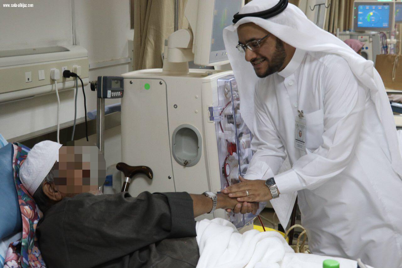 مستشفى الملك فهد بالمدينة تعايد مرضى الغسيل الكلوي ..