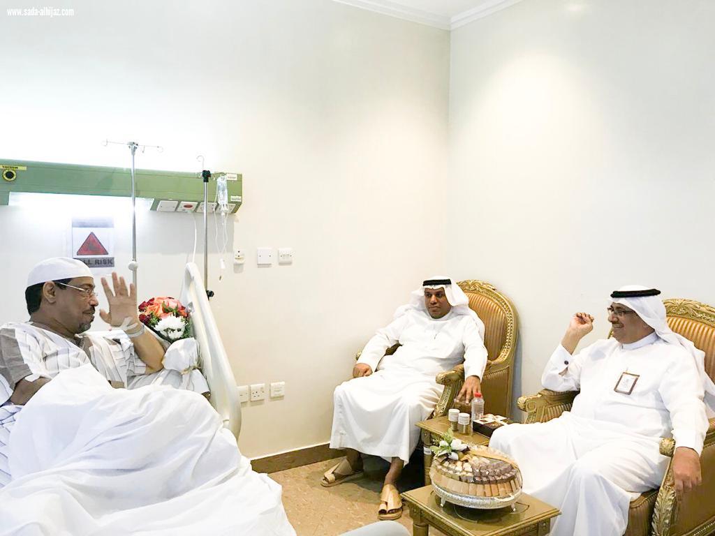 وكيل أمارة جازان يطمئن على صحة الجبيلي